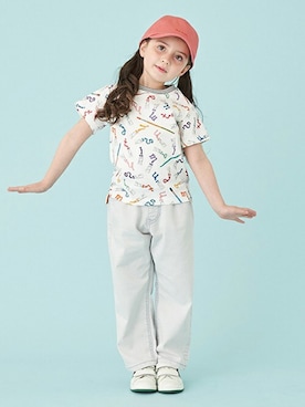 「Paul Smith JUNIOR（ポールスミスジュニア）のアイテム」を使った、Lovetoxicさん（キッズ・110cm）の春コーディネート