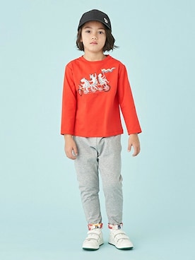 「Paul Smith JUNIOR（ポールスミスジュニア）のアイテム」を使った、Lovetoxicさん（キッズ・109cm）の春コーディネート