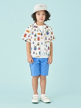 「Paul Smith JUNIOR（ポールスミスジュニア）のアイテム」を使った、Lovetoxicさん（キッズ・109cm）の春コーディネート