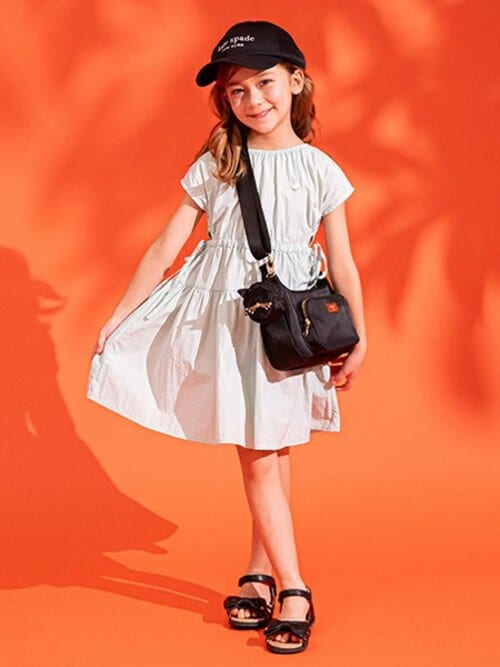美品　ケイトスペードニューヨーク　160 ワンピース　黒 kate spade new york kids（ケイトスペードニューヨーク）の