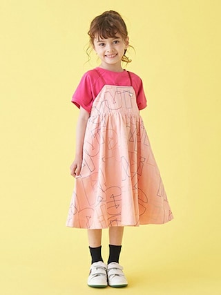 ポールスミスジュニア　ワンピース　120 paul smith junior シグネチャーストライプ半袖ワンピース | Paul Smith Junior