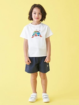 「Paul Smith JUNIOR（ポールスミスジュニア）のアイテム」を使った、Lovetoxicさん（キッズ・111cm）の春コーディネート