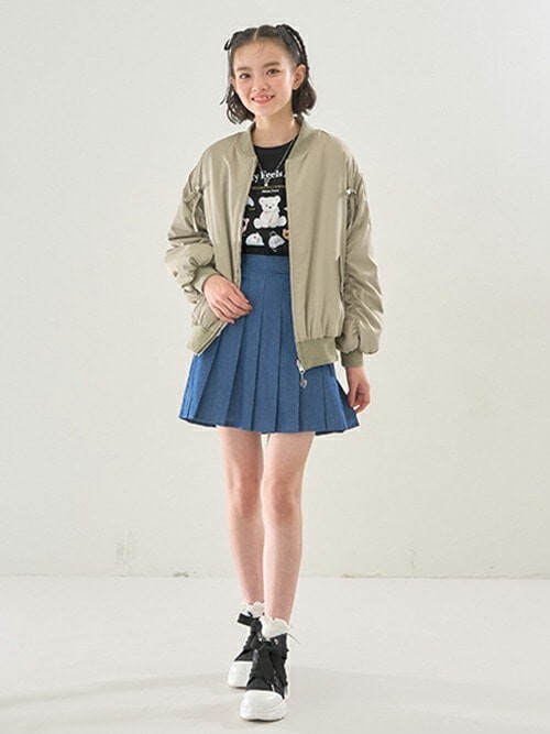メゾピアノ　ベリーちゃんスカート・長袖Tシャツ　120 メゾピアノ ベリーちゃんスカート・長袖Tシャツ 120 メゾピアノ