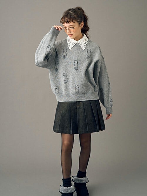 美品★pom ponette ポンポネット　グレー セレモニー　160　スカッツ pom ponette - 新品 未使用品〔ポンポネット/pom ponette〕165cm
