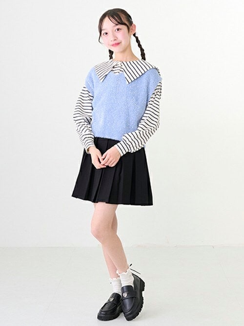 Mezzo Piano ブレザー スカート シャツセットアップ 160 楽天市場