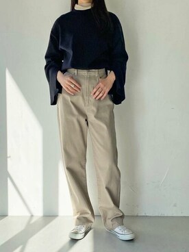 Rinaさん（レディース・160cm）の冬コーディネート