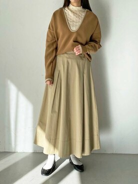 Rinaさん（レディース・160cm）の冬コーディネート