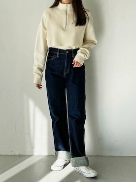 Rinaさん(レディース・160cm)の冬コーディネート