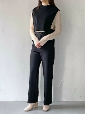 Rinaさん(レディース・160cm)の冬コーディネート