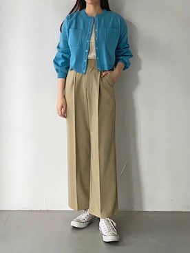 Rinaさん（レディース・160cm）の冬コーディネート