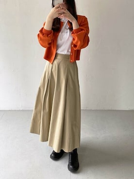 Rinaさん（レディース・160cm）の春コーディネート