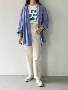 Rinaさん（レディース・160cm）の春コーディネート