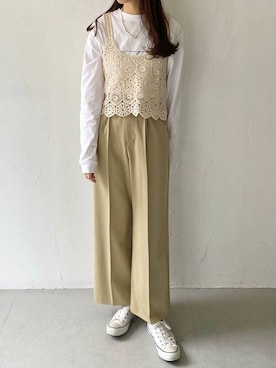 Rinaさん（レディース・160cm）の春コーディネート