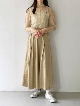 Rinaさん(レディース・160cm)の春コーディネート