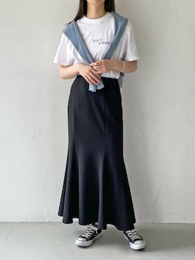 Rinaさん（レディース・160cm）の春コーディネート