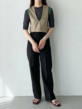 Rinaさん（レディース・160cm）の春コーディネート