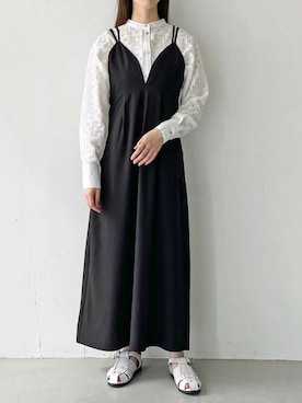 「vingtrois（バントロア）のアイテム」を使った、Rinaさん（レディース・160cm）の春コーディネート