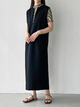 「vingtrois（バントロア）のアイテム」を使った、Rinaさん（レディース・160cm）の春コーディネート