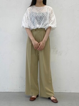 Rinaさん（レディース・160cm）の夏コーディネート