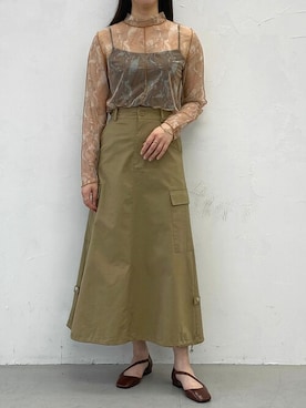 Rinaさん（レディース・160cm）の夏コーディネート