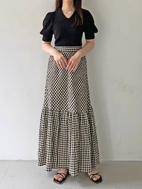 Rinaさん（レディース・160cm）の夏コーディネート