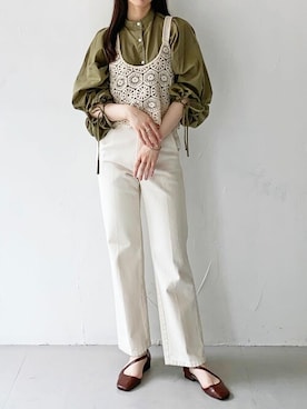 Rinaさん（レディース・160cm）の夏コーディネート