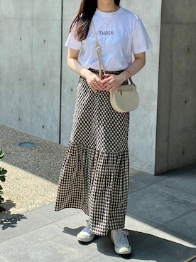 Rinaさん(レディース・160cm)の夏コーディネート