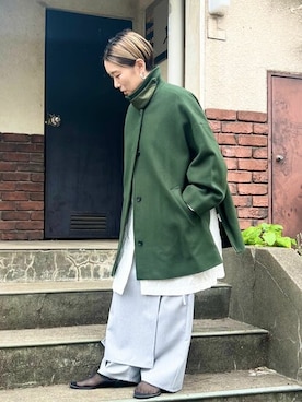 「yuni（ユニ　）のアイテム（ジャケット/アウター）」を使った、yuni 杉山さん（レディース・150cm）の秋コーディネート