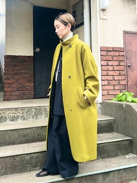 「yuni（ユニ　）のアイテム（ジャケット/アウター）」を使った、yuni 杉山さん（レディース・150cm）の秋コーディネート