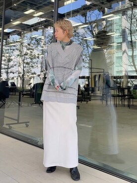 A＋TOKYO WOMENSさん（レディース・156cm）の春コーディネート