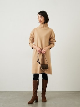 「VICE VERSA（バイスバース）のアイテム」を使った、narumiさん（レディース・164cm）の秋コーディネート