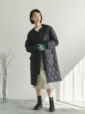 「le coq sportif（ルコックスポルティフ）のアイテム」を使った、narumiさん（レディース・164cm）の秋コーディネート