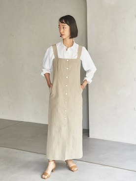 「ストラップシューズ」｜narumiさん（レディース・164cm）の春コーディネート