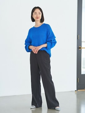 「TEMPERATE（テンパレイト）のアイテム」を使った、narumiさん（レディース・164cm）の冬コーディネート