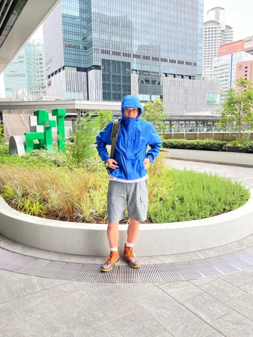 「トートバッグ、ビーンブーツ、メンズコーデ、エルエルビーン、llbeanjapan、BeanOutsider、llbeanstyling、LLbean」｜「L.L.Beanのハンターズ・トート・バッグ、ジップ・トップ　ショルダー・ストラップ付き　カモ ミディアム（トートバッグ、その他）」を使った、daichiさん（メンズ・178cm）の秋コーディネートの1枚目の写真