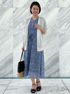 「Reflect（リフレクト）のアイテム（ワンピース/ドレス）」を使った、Reflectさん（レディース・158cm）の春コーディネート
