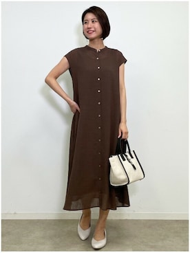 「Reflect（リフレクト）のアイテム（ワンピース/ドレス）」を使った、Reflectさん（レディース・168cm）の春コーディネート