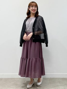 Reflectさん（レディース・157cm）の秋コーディネート
