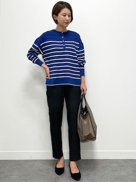 「Reflect（リフレクト）のアイテム（パンツ）」を使った、Reflectさん（レディース・168cm）の秋コーディネート