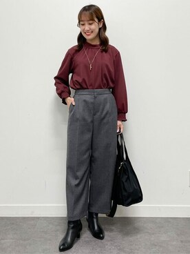 Reflectさん（レディース・157cm）の秋コーディネート