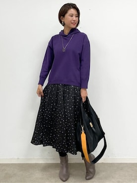 「Reflect（リフレクト）のアイテム（アクセサリー）」を使った、Reflectさん（レディース・168cm）の秋コーディネート