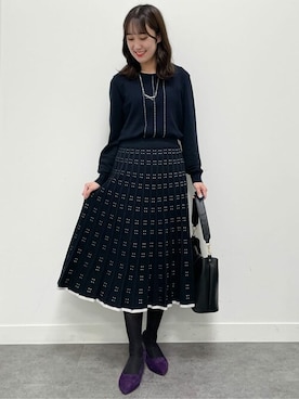 「Reflect（リフレクト）のアイテム（アクセサリー）」を使った、Reflectさん（レディース・157cm）の秋コーディネート