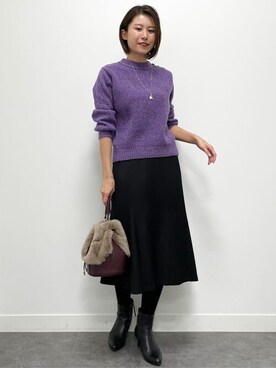 「Reflect（リフレクト）のアイテム（アクセサリー）」を使った、Reflectさん（レディース・168cm）の秋コーディネート