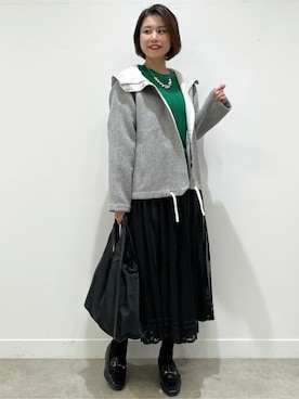「Reflect（リフレクト）のアイテム（アクセサリー）」を使った、Reflectさん（レディース・168cm）の秋コーディネート