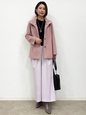 「Reflect（リフレクト）のアイテム（その他アウター）」を使った、Reflectさん（レディース・168cm）の秋コーディネート
