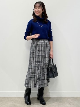 「Reflect（リフレクト）のアイテム（アクセサリー）」を使った、Reflectさん（レディース・157cm）の冬コーディネート