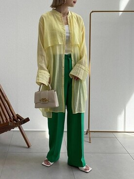 yukikoさん（レディース・161cm）の春コーディネート