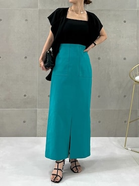 「リエディ」｜「アイテム（キャミソール）」を使った、yukikoさん（レディース・161cm）の夏コーディネート