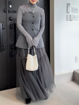 yukikoさん（レディース・161cm）の冬コーディネート