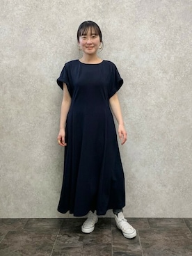 「EUCLAID（エウクレイド）のアイテム（ワンピース/ドレス）」を使った、EUCLAID Staffさん（レディース・158cm）の春コーディネート